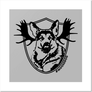 Simply Moosedog (double sided T-shirt) Posters and Art